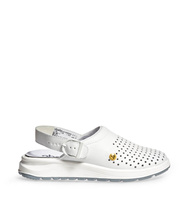 Berufsschuhe Clog RUBBER 2.0 300 Abeba Weiß OB ESD