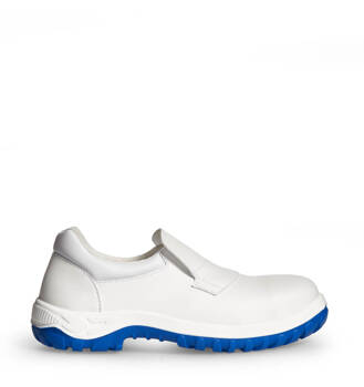 Safety Shoes BASIC 171 Abeba White Blue Sole S2