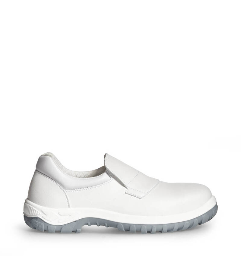 Occupational Shoes BASIC 171 Abeba White Gray Sole O2