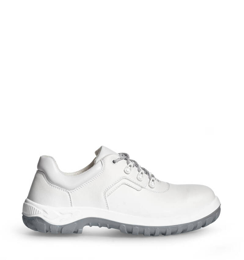 Safety Shoes BASIC 367 Abeba White Gray Sole S2