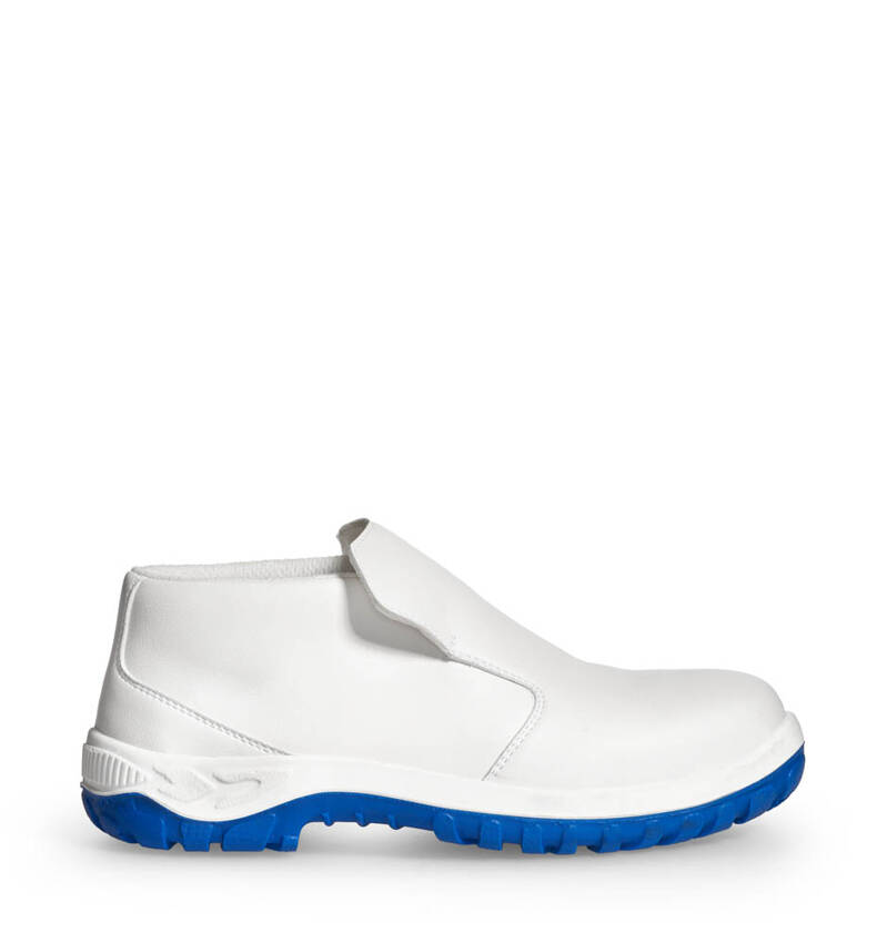 Safety Shoes BASIC 432 Abeba White Blue Sole S2
