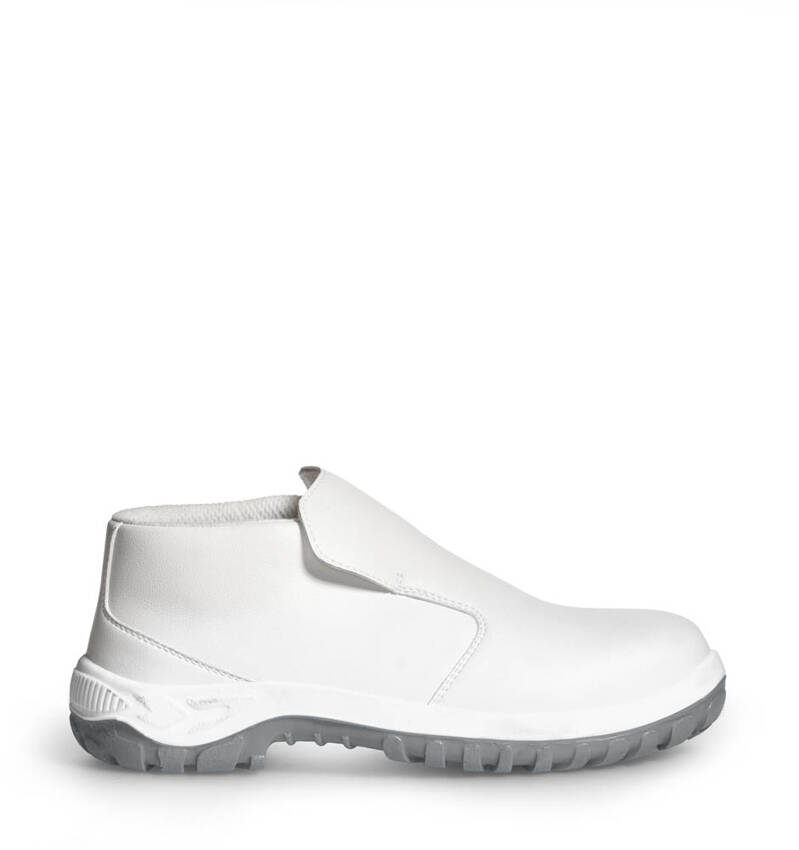 Safety Shoes BASIC 432 Abeba White Gray Sole S2