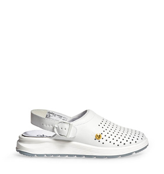 Occupational Clogs RUBBER 2.0 300 Abeba White OB ESD