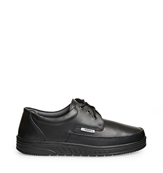 Occupational Shoes with Membrane AIR CUSHION 610 Abeba Black O2 ESD