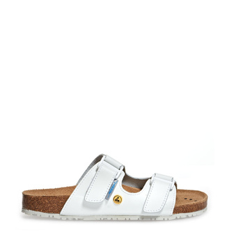 Berufsschuhe Clog NATURE 4080 Abeba Weiß OB ESD